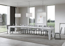 Tavolo Allungabile 180-440x90x77 cm Spimbo Bianco Frassino