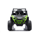 Macchina Elettrica per Bambini Buggy Adventure 2 Motori da 25W con Telecomando Luci e Suoni Verde  