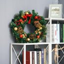 Ghirlanda di Natale Decorativa con 20 Luci LED Ø60 cm 