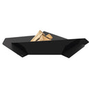 Braciere da Esterno a Legna in Acciaio 71x63,5x17,6 cm Flig Austin Triangolo Nero