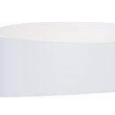 Lampada da parete Ceiling & Wall in Metallo Trame Bianco