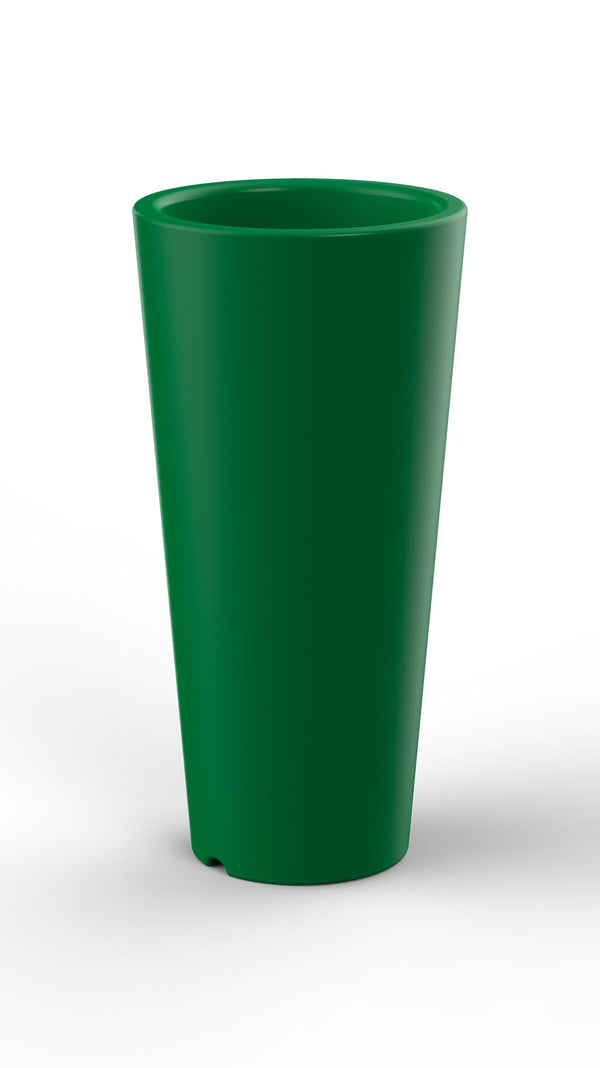 online Vaso Ø34x86 cm in Resina Arkema Tondo 86 Verdescuro