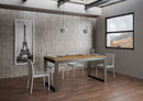 Tavolo Allungabile 160-420x90x77 cm Tecno Evolution Quercia Naturale