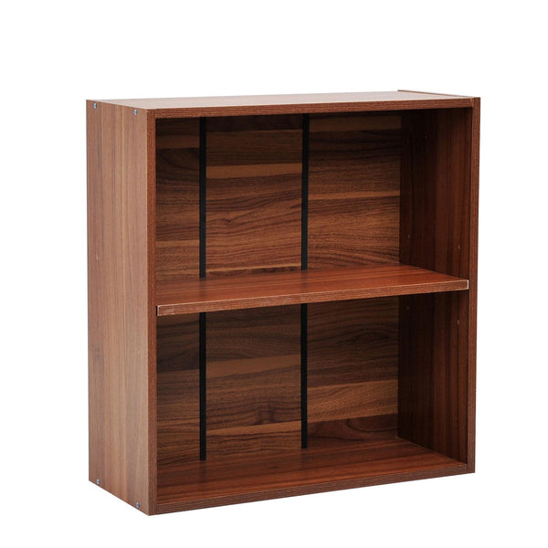 acquista Mobiletto Libreria a Scaffali Noce 60x24x63 cm