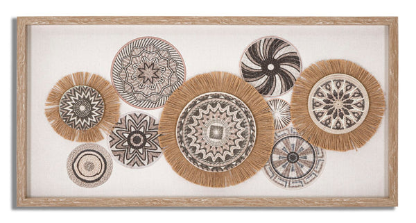 Stampa su Tela Marcy 2 70x2,8x35 cm in Legno e Tessuto prezzo