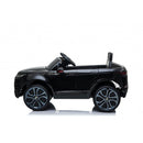 Macchina Elettrica per Bambini Licenza Land Rover Evoque 12V con Telecomando Nero