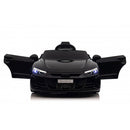Macchina Elettrica per Bambini 12V Licenza Ufficiale Audi RS E-Tron GT con Telecomando Nero