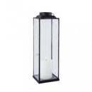 Lanterna Mollie Grande 18x18x58 h cm in Acciaio Antracite