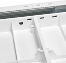 Tavolo da Giardino 157x98x74 cm in Resina Keter Lima 160 Bianco