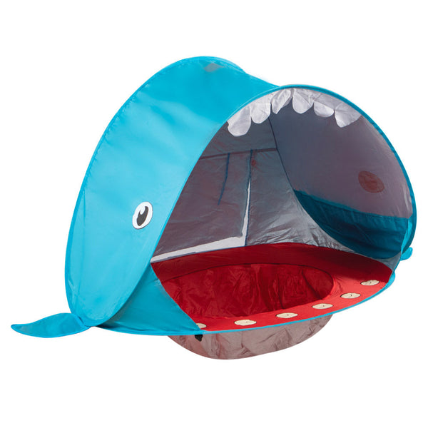 sconto Tenda da Gioco per Bambini 120x83x70 cm con Piscinetta Balena Blu