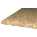 Tavolo Allungabile 180/280x90 cm Tabira Rovere Scortecciato Gambe Antracite      