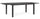 Tavolo da Giardino Allungabile 160/240x90x75 cm in Alluminio Hilde Antracite
