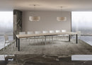  Tavolo Allungabile 160-420x90x77 cm Everyday Cashmere Gambe Antracite