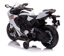 Moto Elettrica per Bambini 12V con Licenza Honda CBR 1000RR Bianca