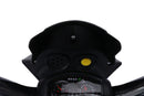 Moto Elettrica per Bambini 6V 3 Ruote con Suoni e Luci Bianco