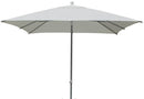 Ombrellone da Giardino 2,5x2,5 m Palo Ø38 mm in Alluminio Kraus Quattro Bianco