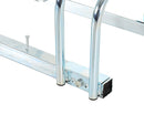 Rastrelliera Porta Biciclette 3 Posti 70,5x33x27 cm Tubi in Acciaio 