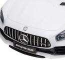 Macchina Elettrica per Bambini 12V con Licenza Mercedes GTR AMG Bianca