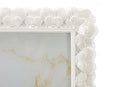 Cornice Hearty 20x1,8x25,3 cm in Resina e Vetro Argento      