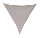 Tenda Vela Ombreggiante Triangolare 5x5x5m in Poliestere Tortora