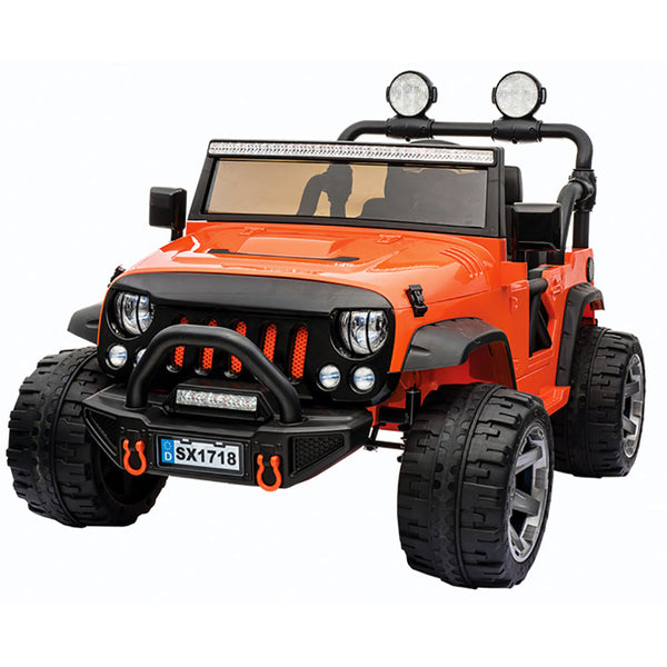 Macchina Elettrica per Bambini 12V 2 Posti Miller Overland Arancione online