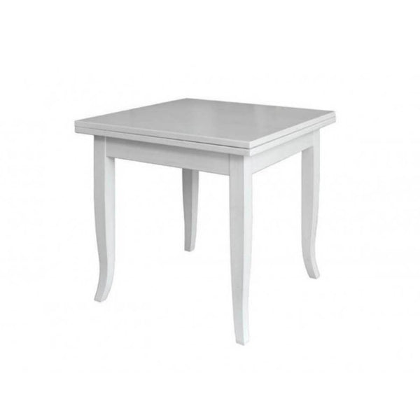sconto Tavolo allungabile 90/180x90x78 cm Verona bianco