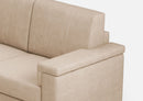 Divano 2 Posti 168x85x85 cm Marrak in Tessuto Beige
