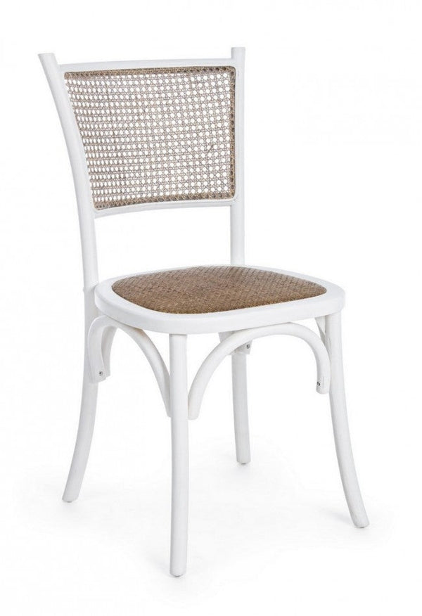 acquista Sedia Carrel Bianco in Legno
