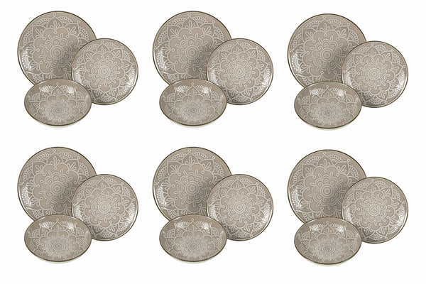 Servizio Piatti 18 Pezzi in Hard Dolomite Villa d'Este Home Tivoli Baku sconto
