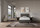 Letto Singolo Adele Grigio Varie Misure