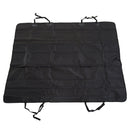 Coprisedile Posteriore Auto per Animali Domestici Nero 147x137 cm 