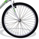 Bicicletta Mountain Bike MTB Ragazzo 24" 21V Kidfun Daytona Bianca