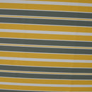 Tenda da Sole Avvolgibile a Braccio a Parete 3,5x2,5m Grigio e Giallo