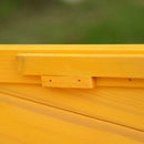 Cuccia Casetta per Animali Domestici in Legno di Abete 70x51.5x60 cm 