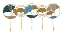 Appendiabiti da Muro Polly 60,2x5x28,5 cm in Metallo Multicolor      