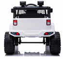 Macchina Elettrica per Bambini 12V Fuoristrada Kidfun Kansas Bianca