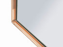 Specchio da Muro Tangeri Rosa 62x1x100 cm in MDF e Vetro e Specchio Rosa      