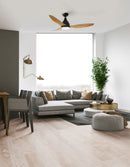 Ventilatore da Soffitto con 3 Pale in Abs Ø130 cm 5 Velocità Martec Vantage Bianco