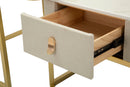 Tavoli da Caffè Beauty Coppia 70x70x48 cm - 50x50x43,5 cm in Pino e MDF e Metallo      