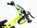 Bicicletta per Bambino 12" 2 Freni con Borraccia e Scudetto Frontale Gialla e Blu