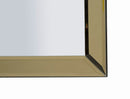 Specchio da Muro Ankara Oro 85x1x100 cm in MDF e Vetro e Specchio Oro      