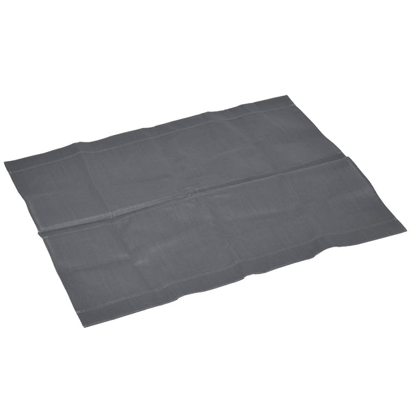 Coprisedile per Dondolo da Giardino 115x48x48cm in Tessuto a Rete Grigio acquista