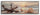 Stampa Dipinta su Tela Laccata Beach con Cornice 152x4x52 cm in Abete e Tela e Plastica