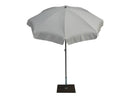 Ombrellone da Giardino Ø2 m Palo Ø33 mm in Acciaio Maffei Borgo Bianco