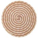 Set 6 Tovagliette Ø38 cm  in Paglia e Carta VdE Tivoli 1996 Spiral