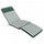 Cuscino Real Steamer 175x49x4 cm in Poliestere Verde