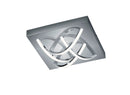 Plafoniera da Interno a LED in Metallo Cromo