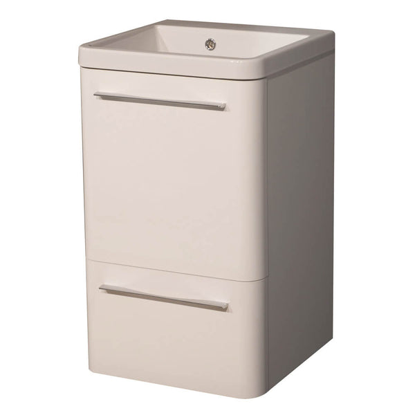 Mobile Lavatoio 50,5x50,5x87 cm 2 Cassetti Montegrappa Novella Dipiù Bianco prezzo