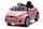 Macchina Elettrica per Bambini Licenza Fiat 500 12V con Telecomando Rosa