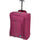 Trolley Cabina Morbido Bagaglio a Mano 35x20x50 cm con Maniglia Telescopica Borgogna